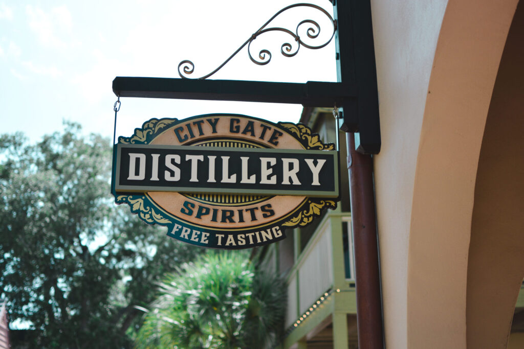 City Gate Distillery in St. Augustine, Florida