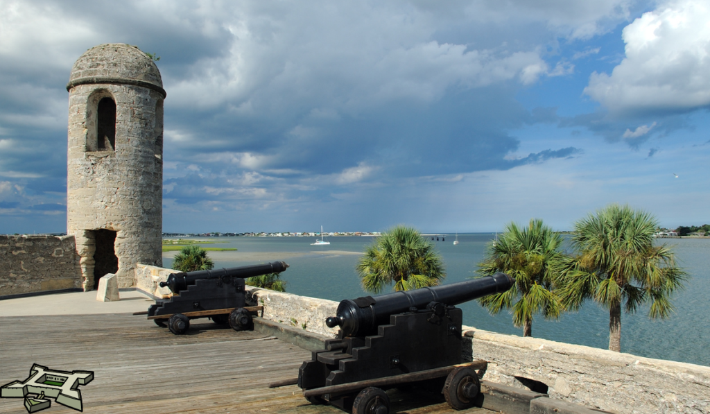 Cannons at Castillo de San Marcos