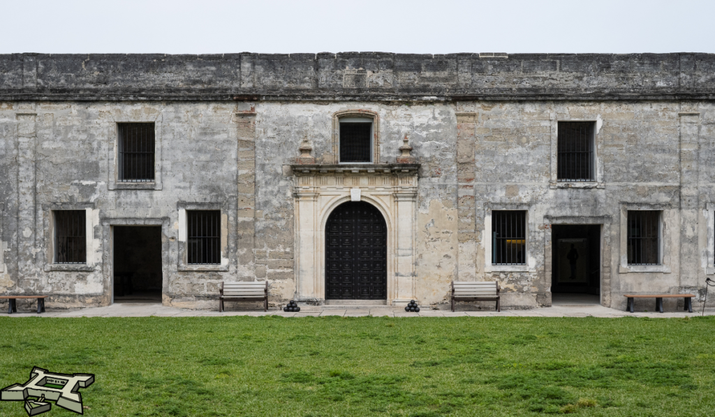 Castillo de San Marcos National Monument is the oldest masonry fort in the United States