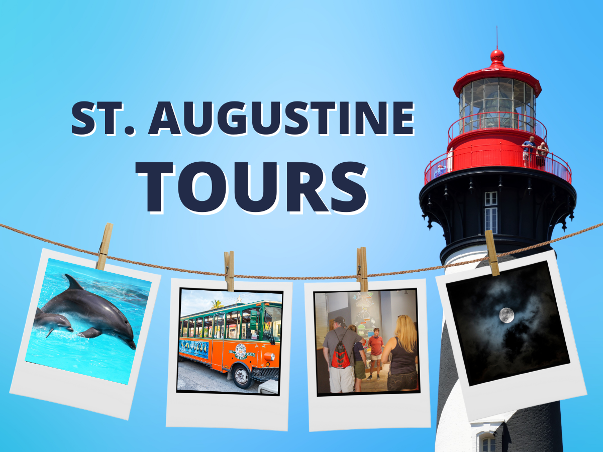 St. Augustine tours includes all the types of tours you may experience in St. Augustine.